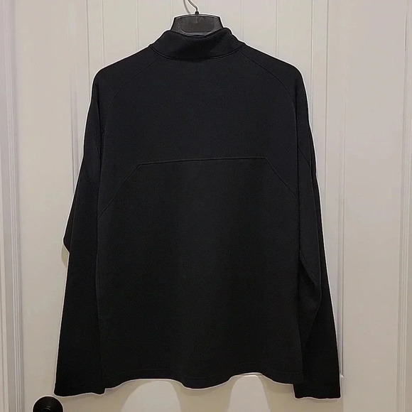 NikeFit Dry 3/4 Zip Black Pullover Size XXL - Picture 5 of 7